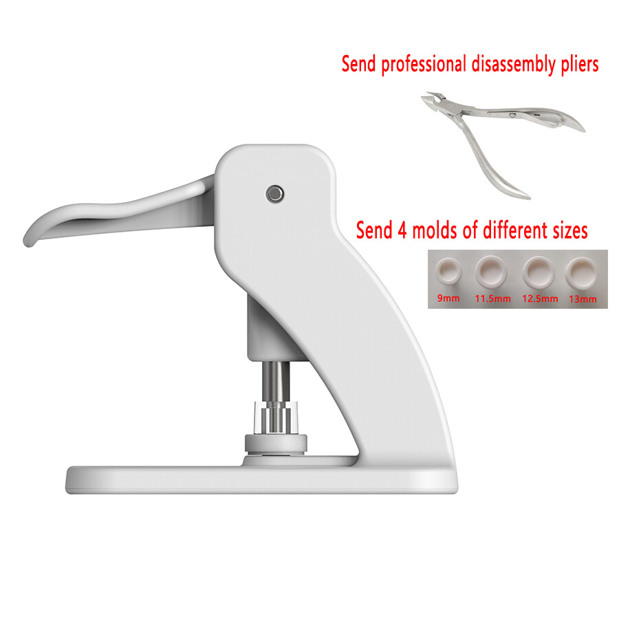 Desktop Four in One Buckle Installation Tool, Clothes Hidden Small Press Machine