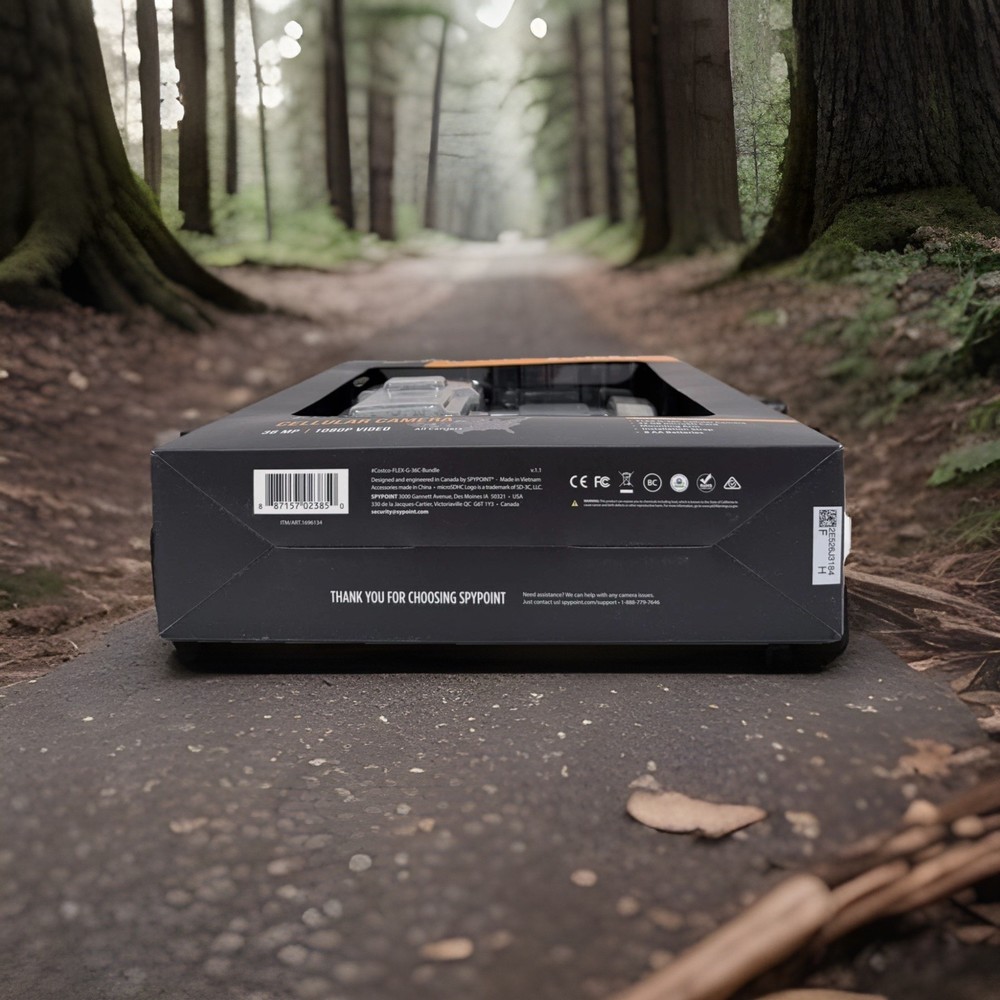 🌟NEW IN BOX 🌟SpyPoint Flex Cellular Trail Camera Elite Bundle Model G-36C