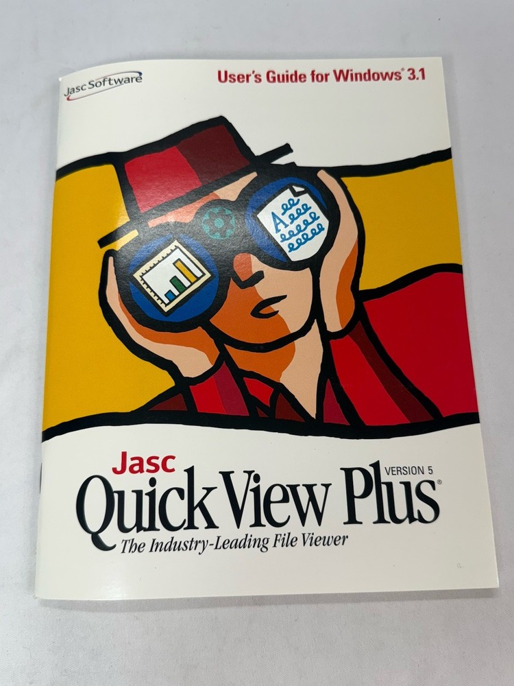Quick View Plus 6 Software Jasc PC 2000 BIG BOX 1999