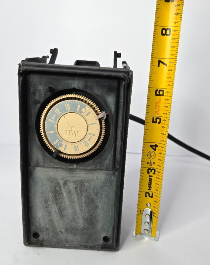 Landscape Lighting Transformer Timer Not Tested / Parts