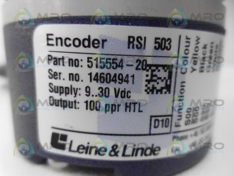 LEINE & LINDE 515554-20 INCREMENTAL ENCODER NSNP