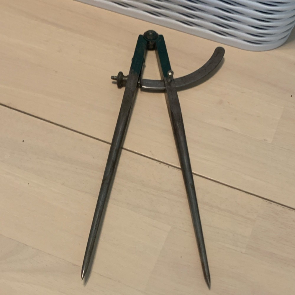 Sampson Tool Mfg. Co. Spring Joint Divider Caliper, Metal Construction, Model 10