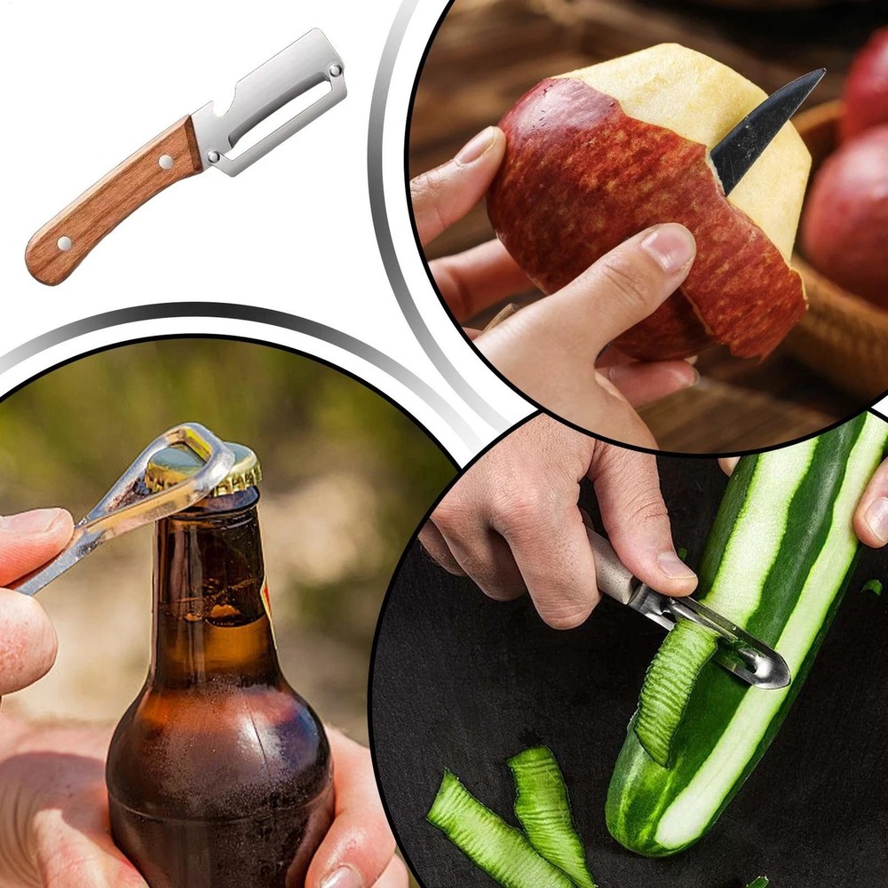 Multi-functional Vegetable Peeler for Kitchen, 2 in 1 Single Blade Peelers Tool