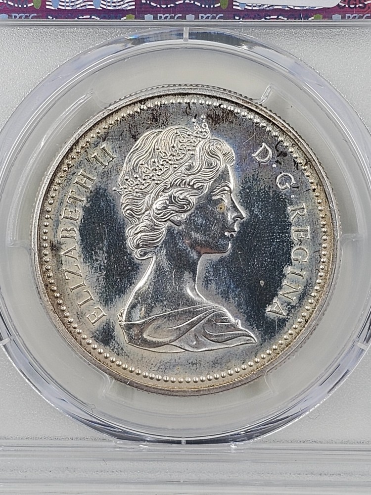 1973 S$1 PCGS SP61 Canada RCMP Ag