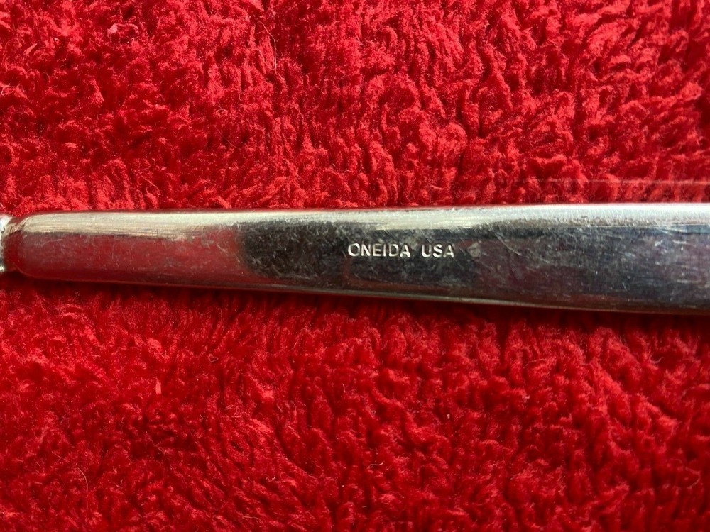 Vtg Oneida Slotted Serving Utensil
