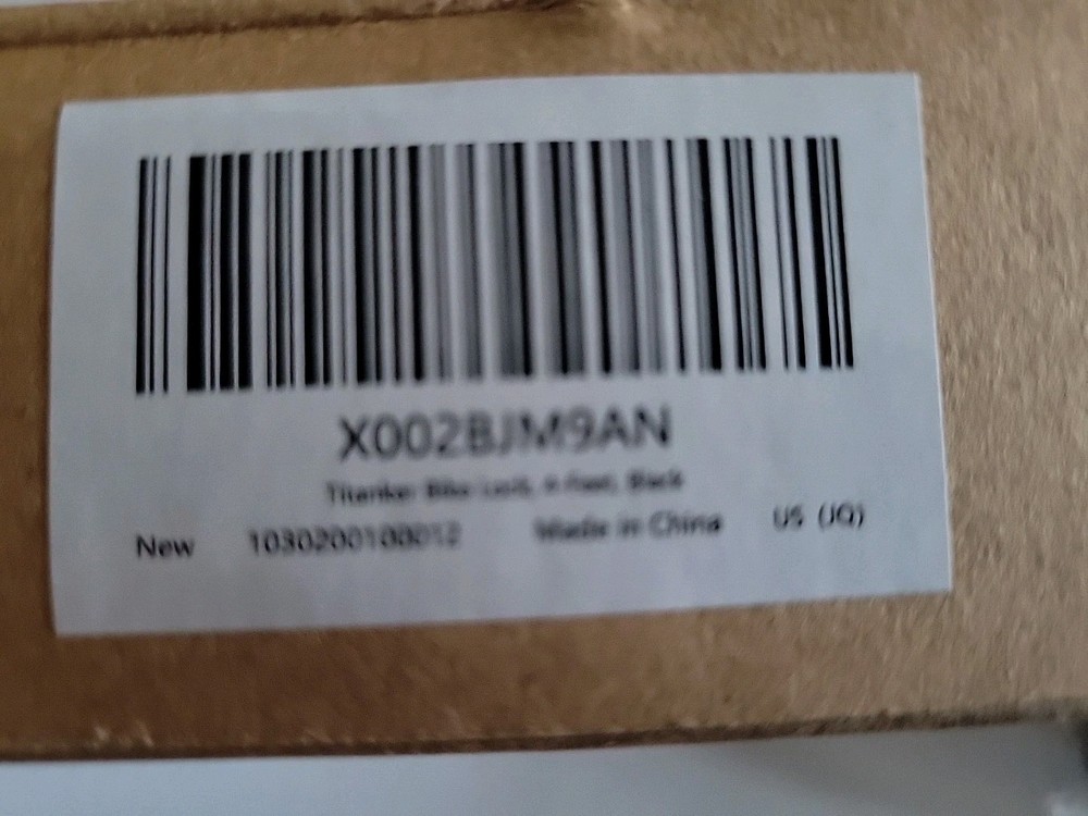 Titanker Bike Lock Cable Basic Self Coiling Resettable 4 - DIGIT LOCK BLACK 4ft