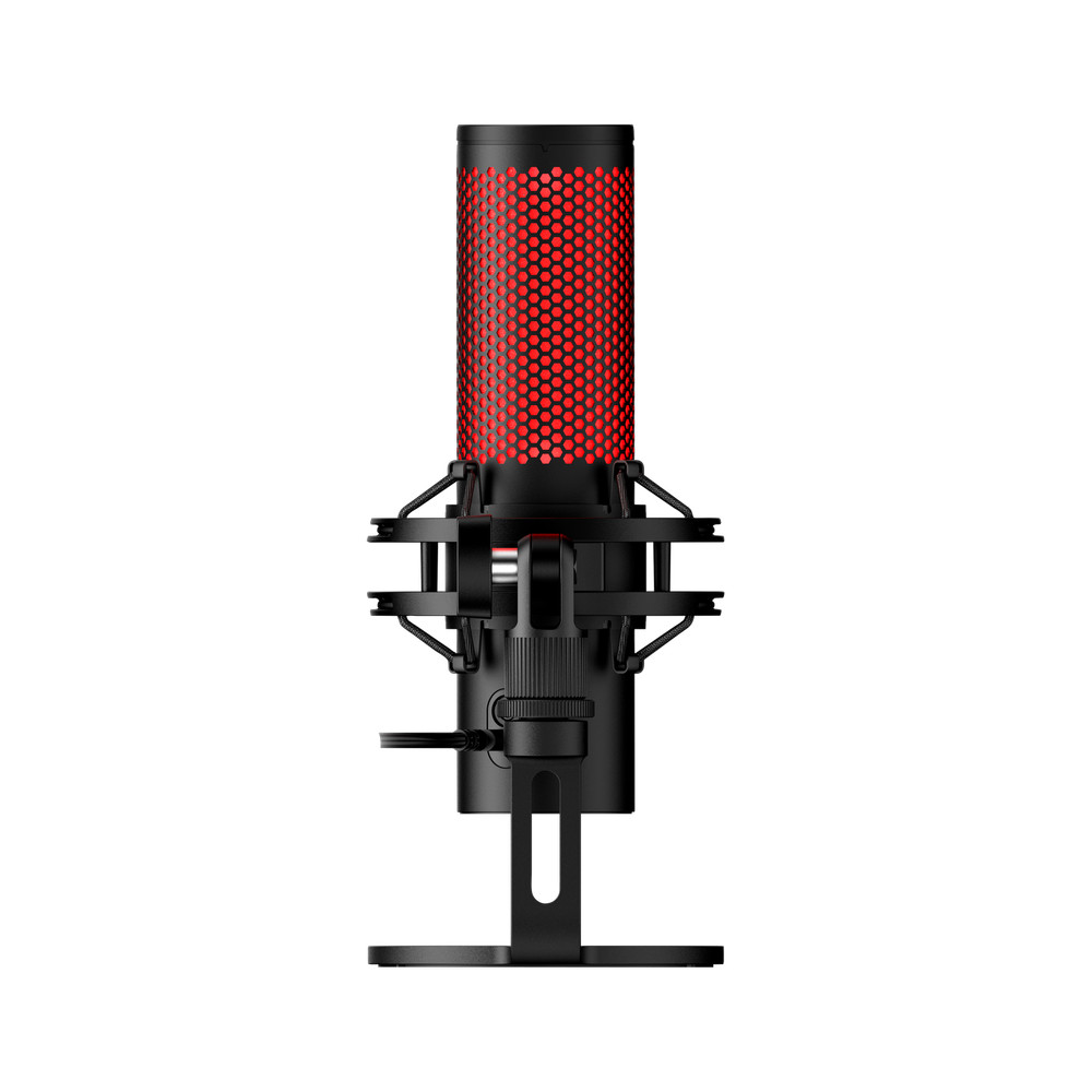 HyperX QuadCast 2 – USB Microphone for Gaming PC, Streaming and Podcasting Black