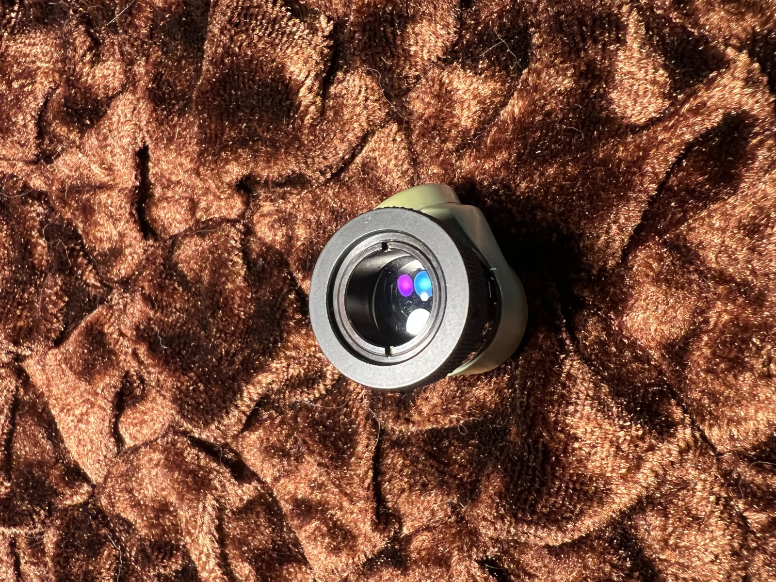 WILD HEERBRUGG T-2 T2 auto collimating lens with light source.