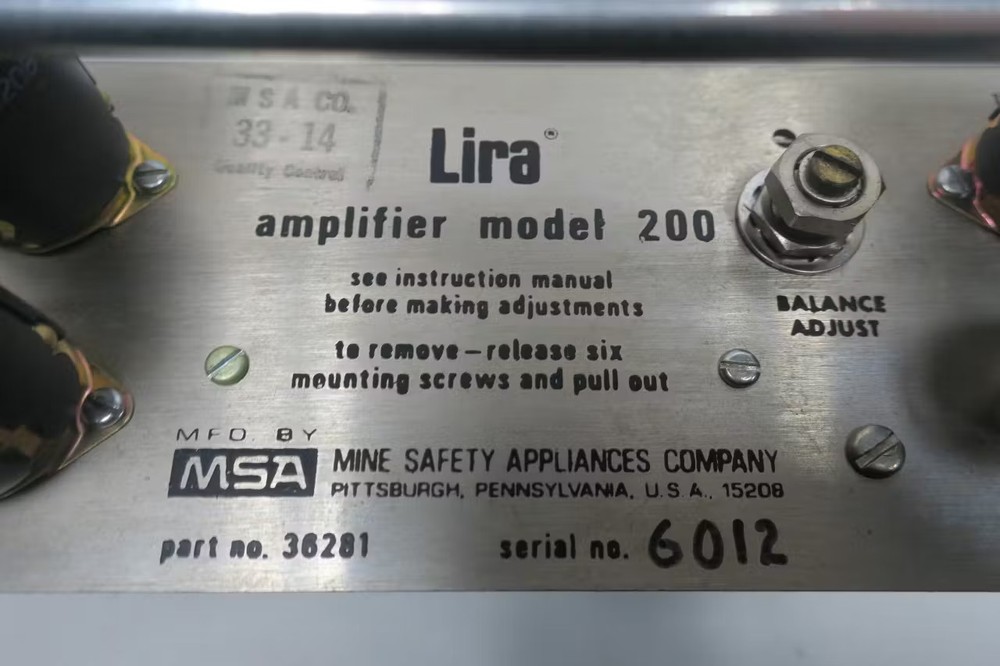 Msa 200 36281 Lira Amplifier Module