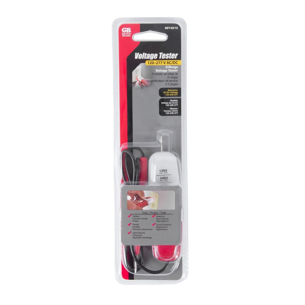 Gardner Bender GET-3213 3-Range Voltage Tester