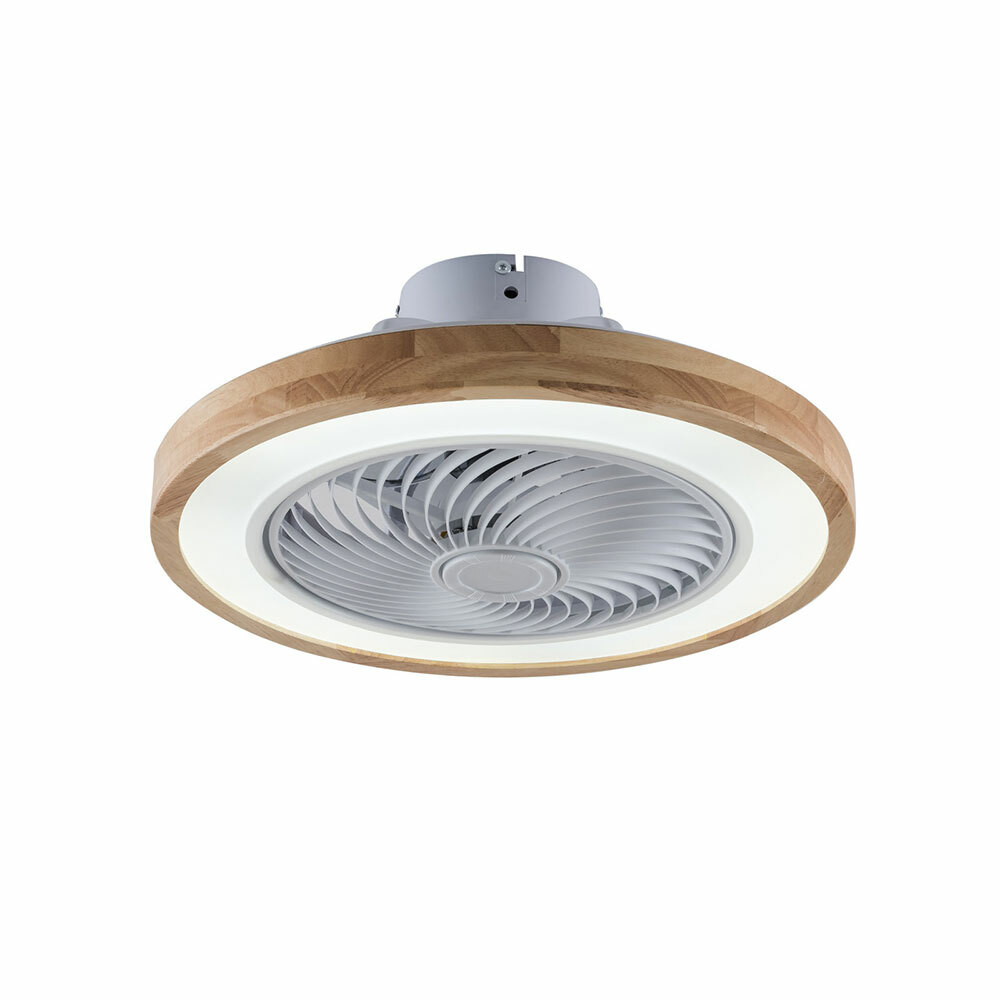 Ceiling Fan Light+Remote Control Modern Invisible fan LED Light Ceiling Mounted