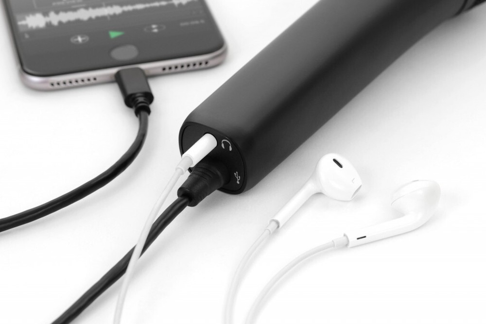 iRig Mic HD 2 - Professional Quality Condenser Microphone for iOS/Android/PC