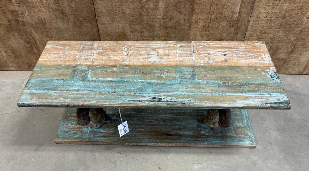 Vintage Wood Bench.