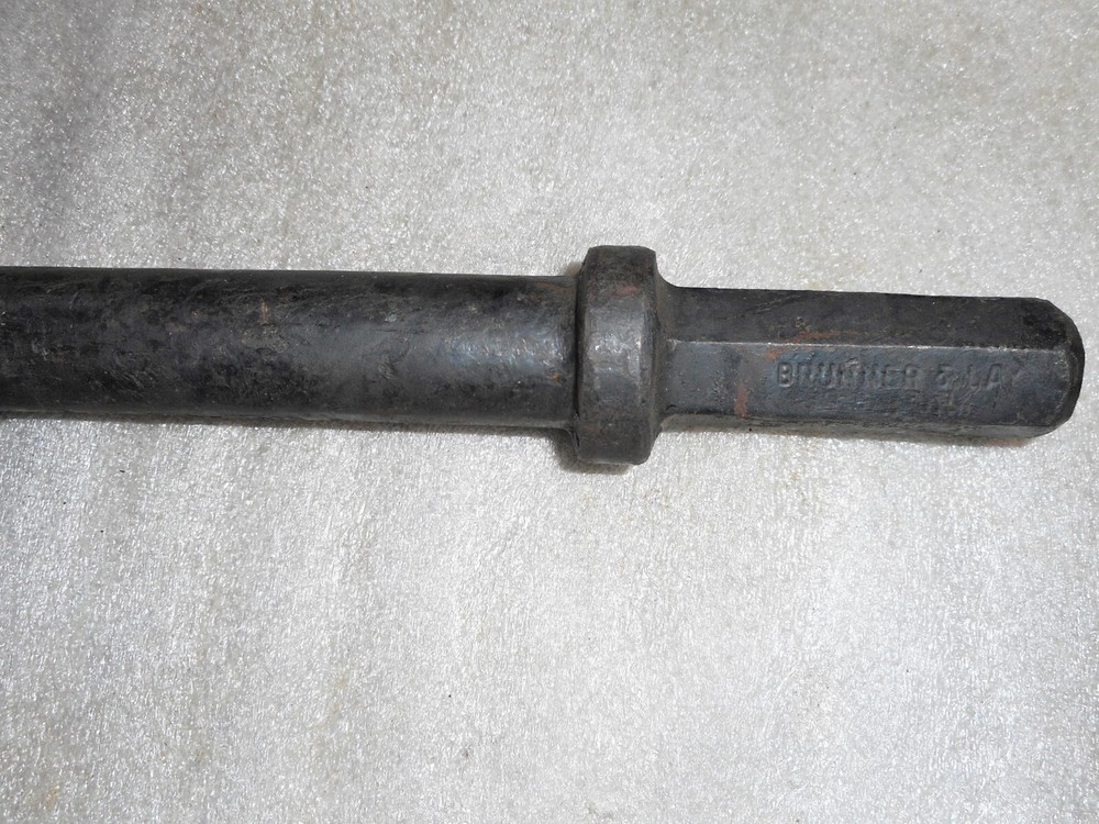 PNEUMATIC DEMOLITION HAMMER CHISEL, CLAY SPADE, Brunner & Lay