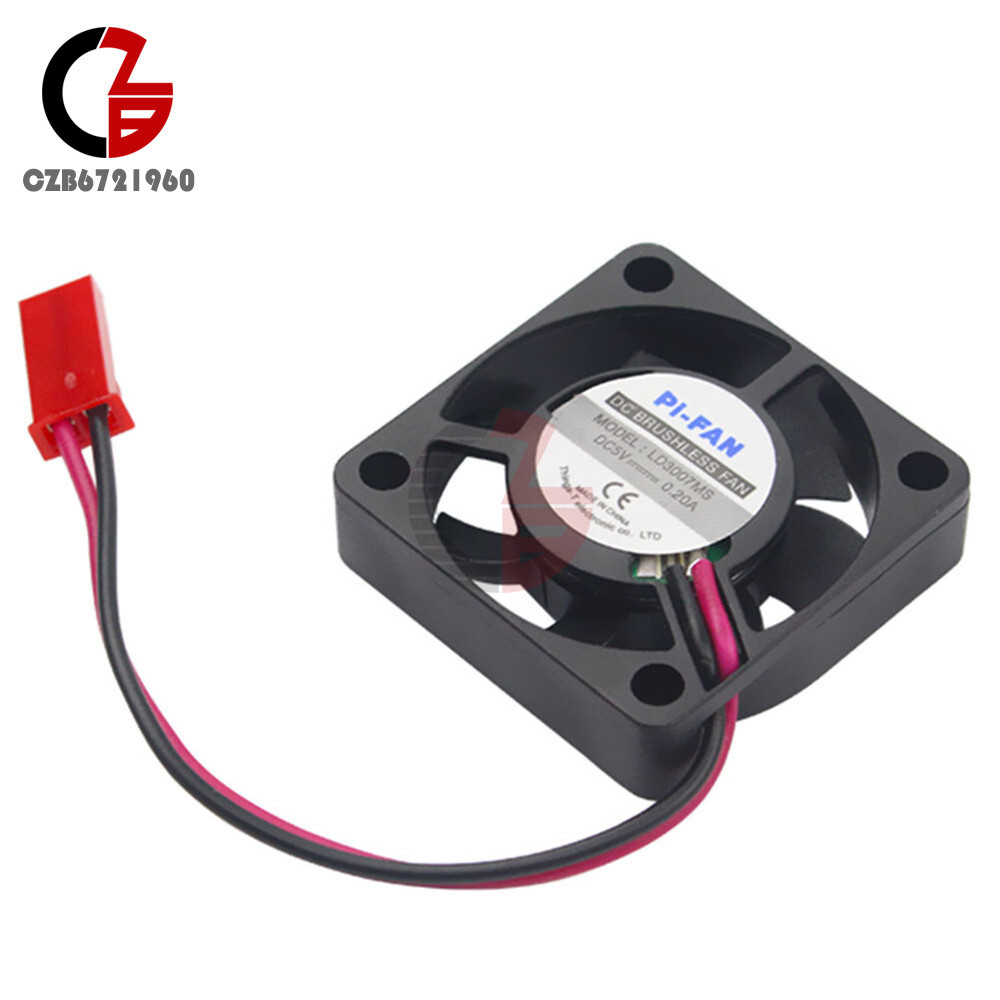 1PC Cooling Cooler Fan for Raspberry Pi Model B+ / Raspberry Pi 2/3 5V 0.2A