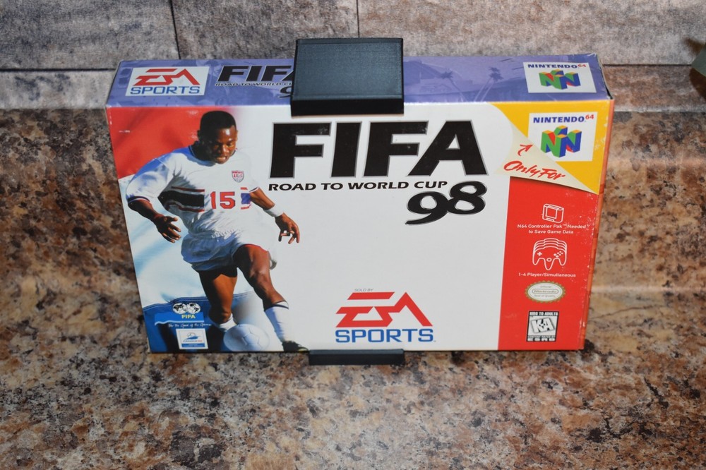 Nintendo 64 box video game Wall Mount Display 2 PK