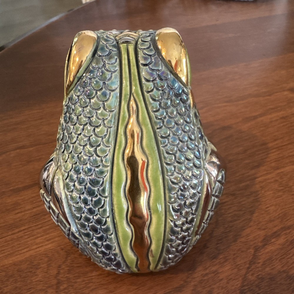 Rinconada Silver 2000 Anniversary Toad 731 Figurine piece RARE