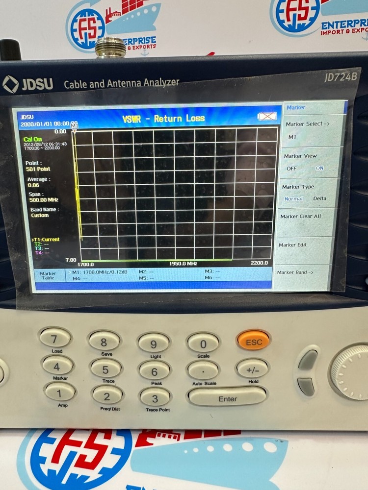 JDSU JD724B CELL ADVISOR CABLE & ANTENNA ANALYZER