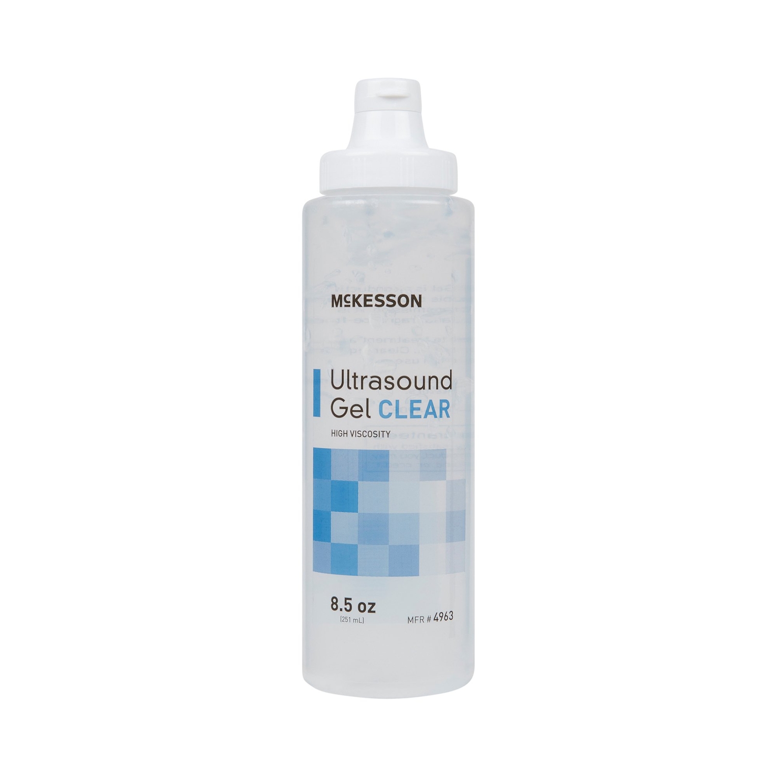 McKesson Ultrasound Gel Clear 8.5 oz. Bottle 4963 (12 per Case)