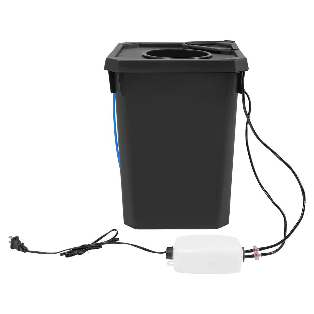 Hydroponics Growing Culture Bucket System Recirculating Drip Garden System
