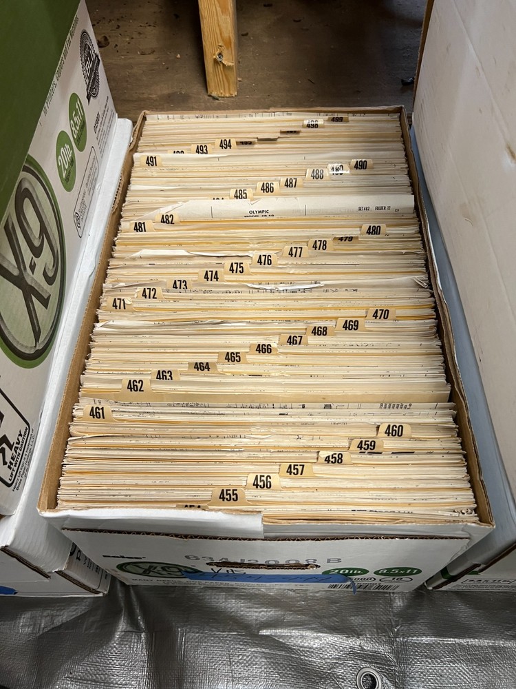 SAMS Photofact Folder Sets 454-499