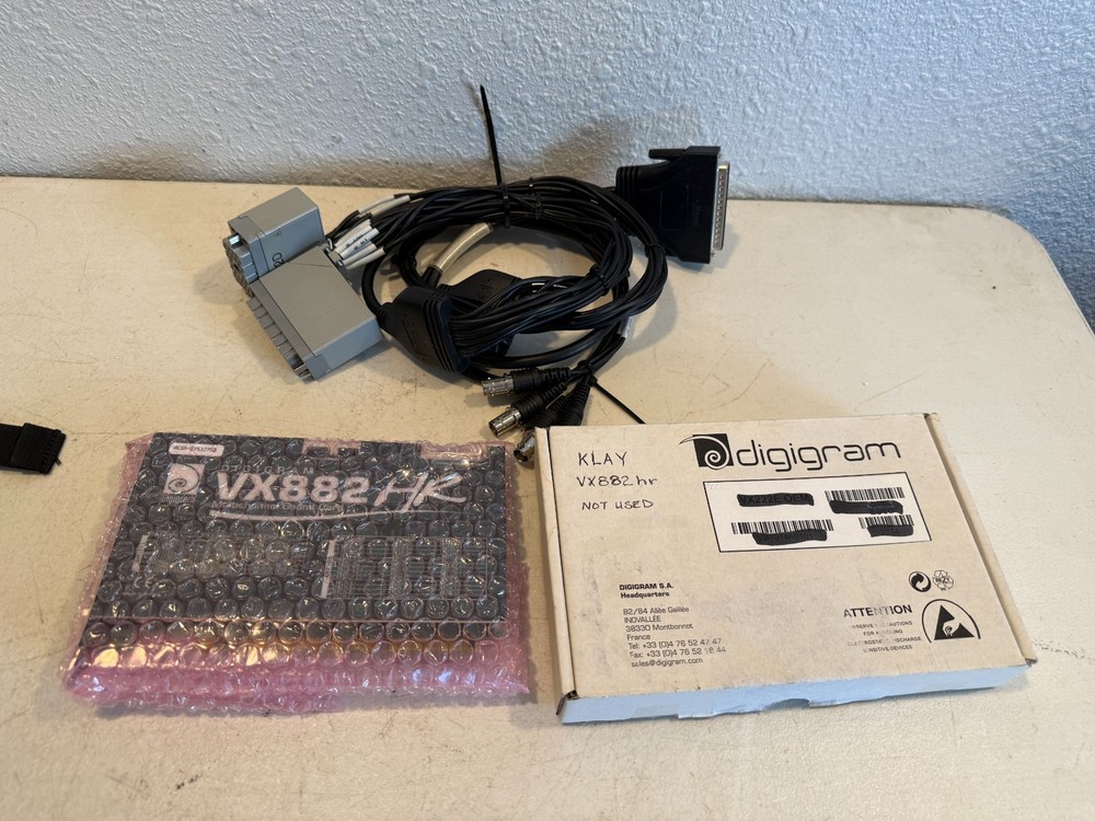 Digigram VX882HR Multichannel Sound Card PCI-X Audio Interface w/ Cable