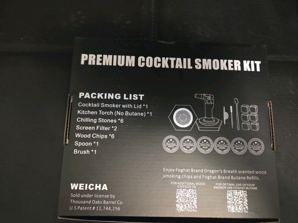 Weicha Cocktail Smoker Kit - New in Box