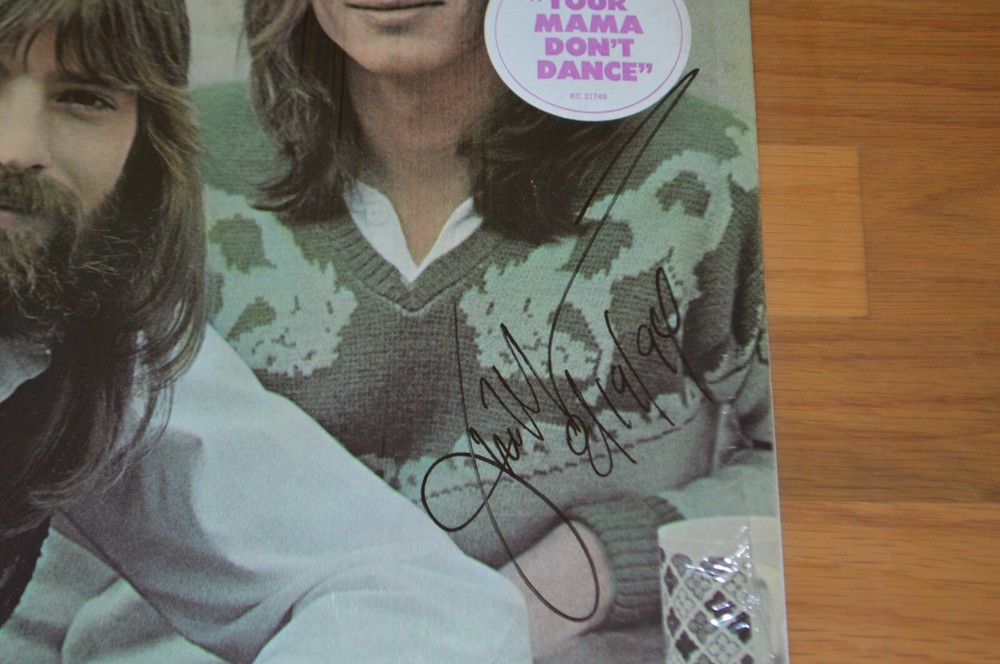 Kenny Loggins / Jim Messina Signed "Self Titled" Original LP Cover Beckett COA