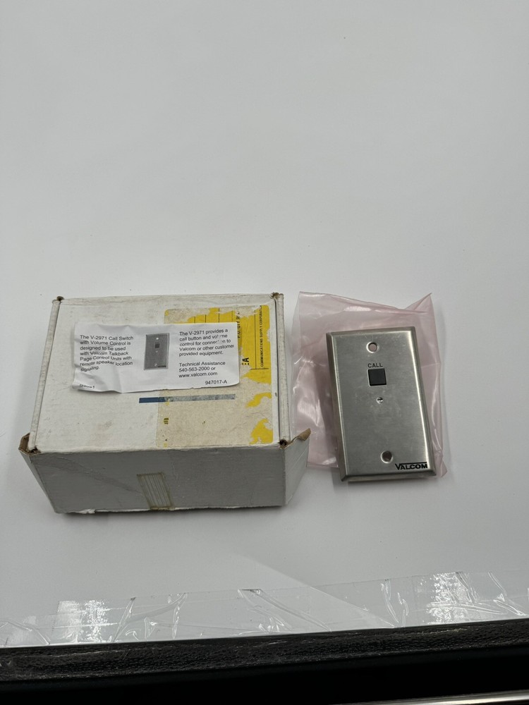 Valcom -- V-2971 Call Switch With Volume Control