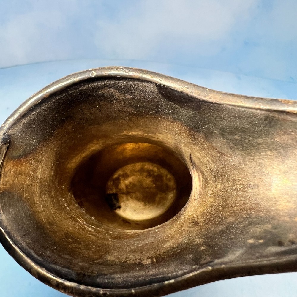 VTG 16oz Smith Silver Co Pitcher Silver Soldered 8"