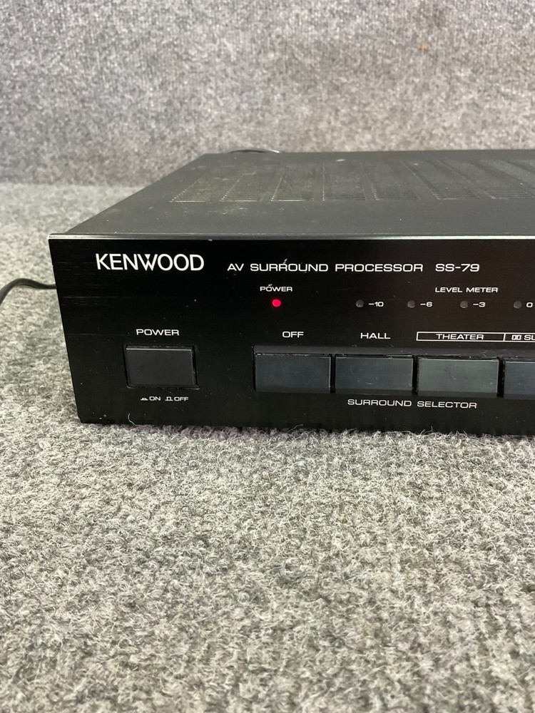 Kenwood SS‑79 Processor AV Surround Sound with Digital Delay System
