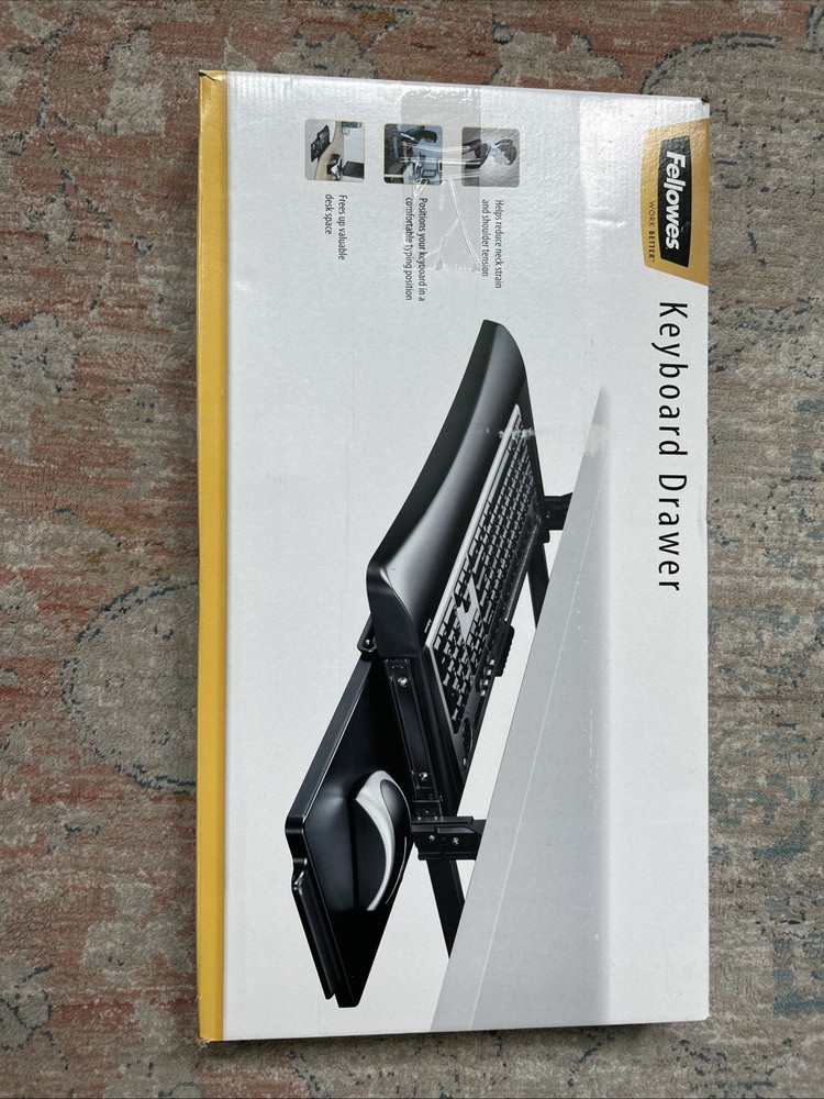 Fellowes Office Suites Underdesk Keyboard Drawer