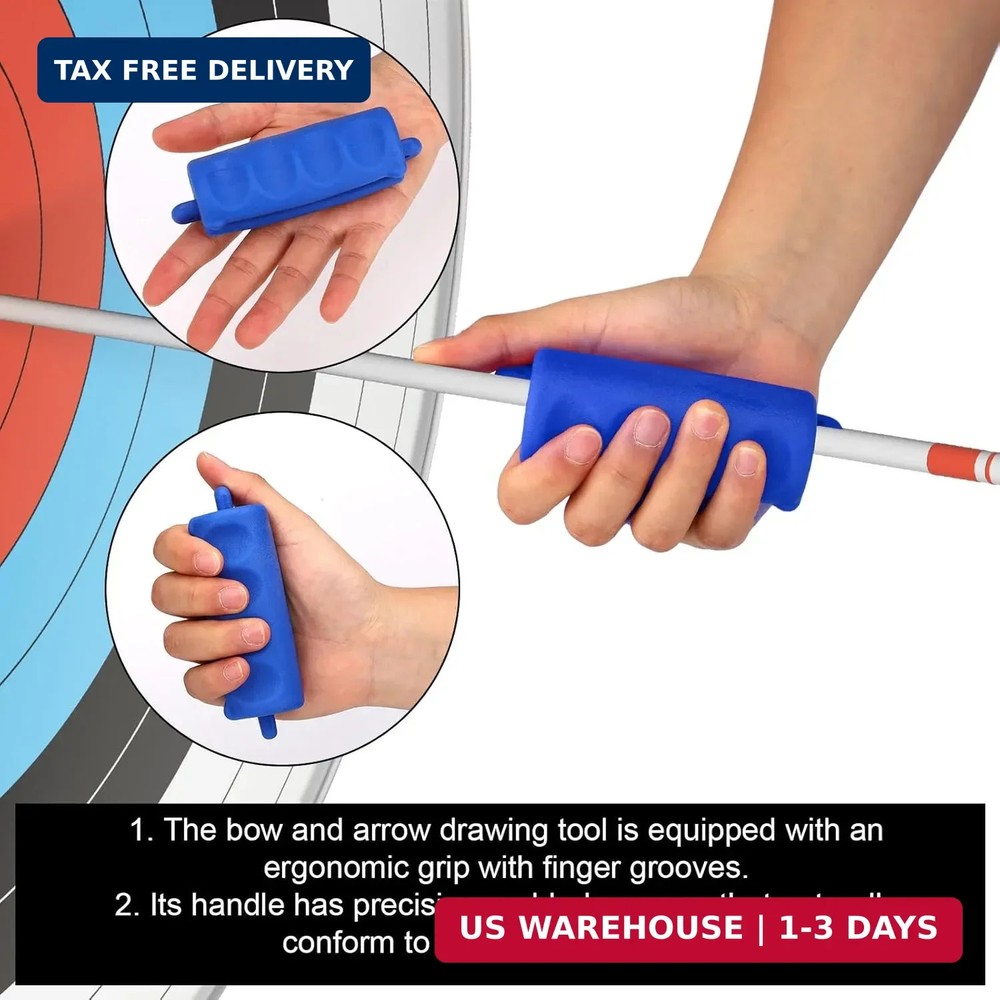 Archery Arrow Puller Gripper - Durable Archery Arrow Removal Pull Tool with Ergo