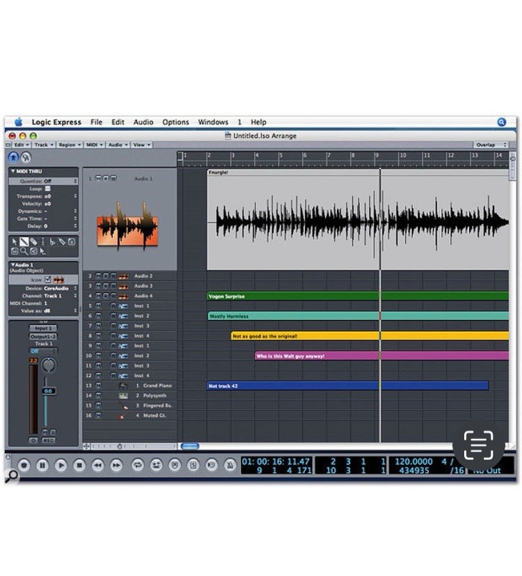 Apple Logic Express 9 & 7 Music Editing Composing for Intel-based Mac CIB w Key