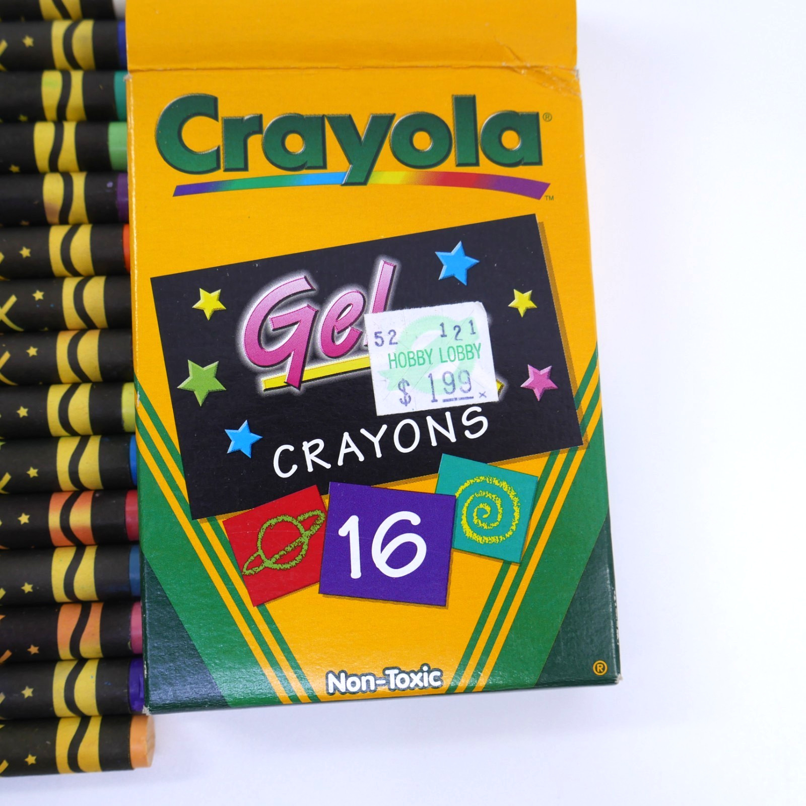 Crayola Crayons Gel Fx 16 New in box 2001