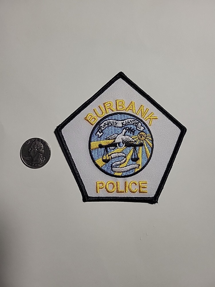 BURBANK ILLINOIS, IL, POLICE PATCH