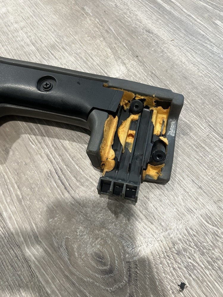 1999-2003 Ford F150 Door Panel Armrest Pull Handle Driver Side Left Gray