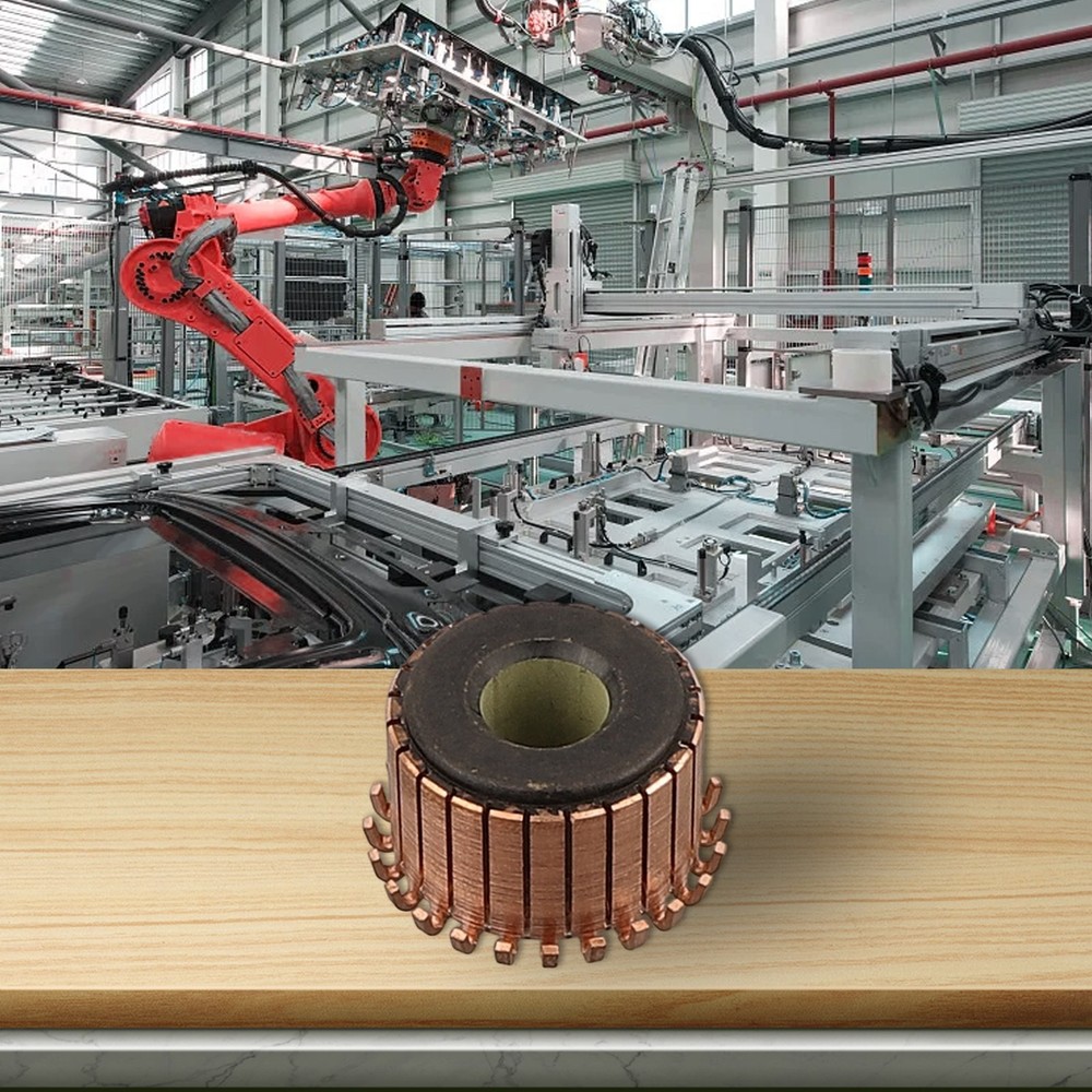 24P Teeth Electric Motor Commutator Smooth and Performance