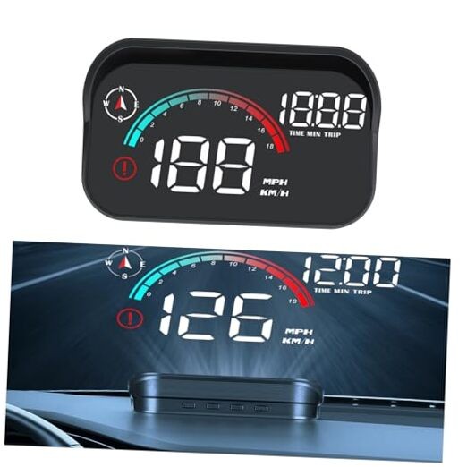 Windshield GPS Speedometer Head Up GPS | Projected on the windshield