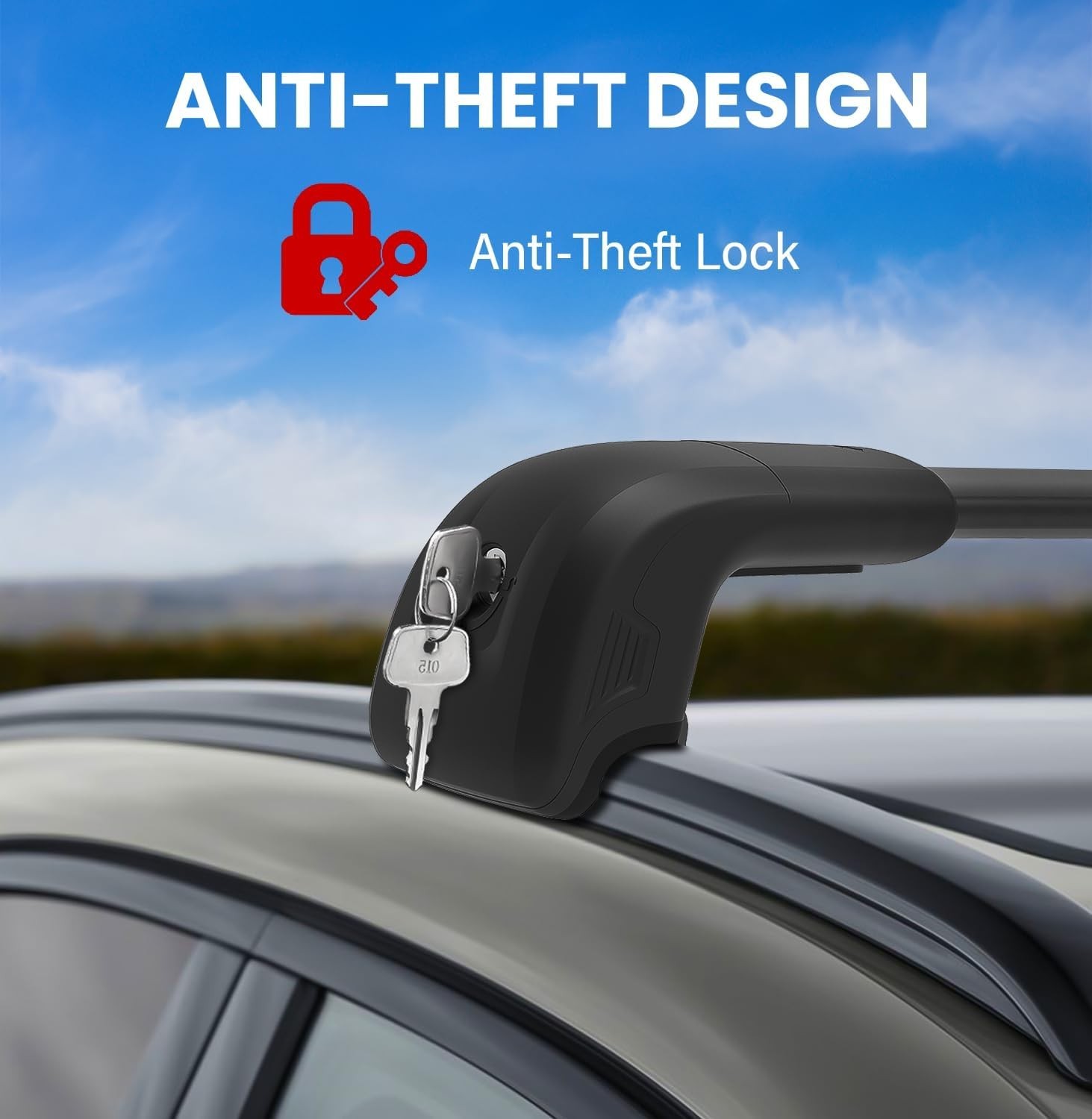 300lbs Roof Rack Cross Bars Compatible with Hyundai Palisade 2019-2... Fast Ship