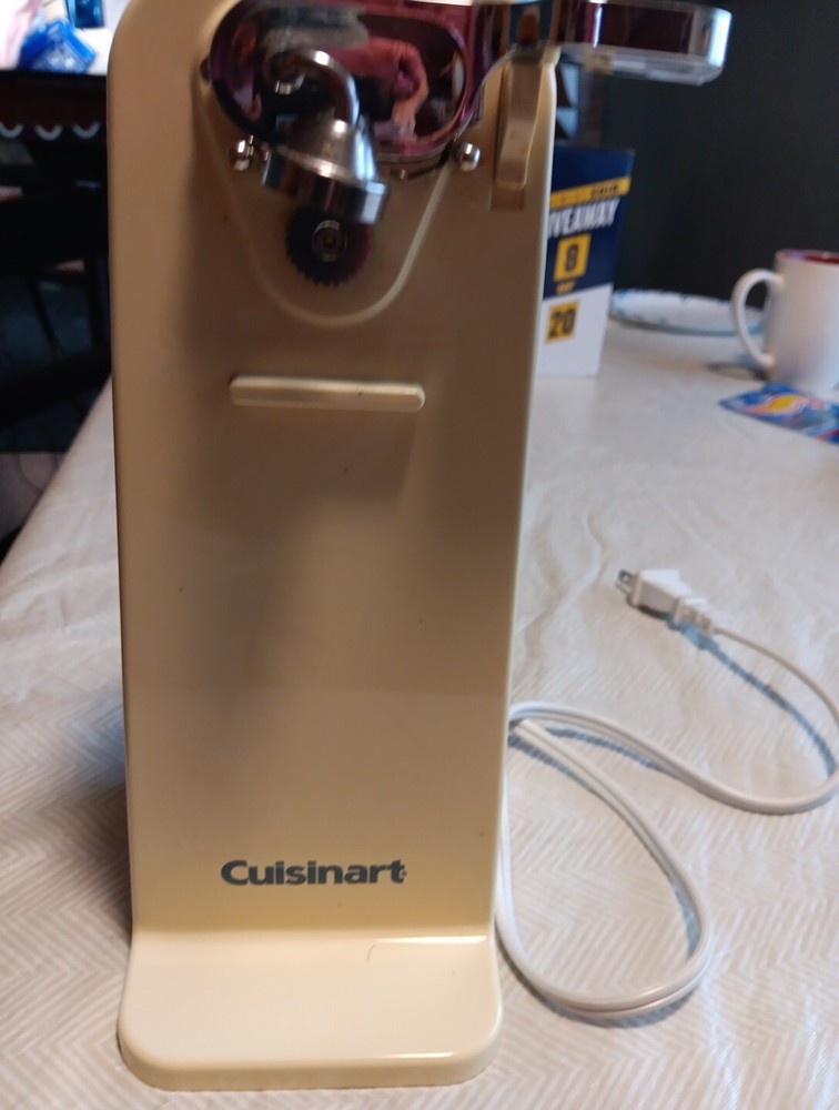 Cuisinart Deluxe Can Opener, White
