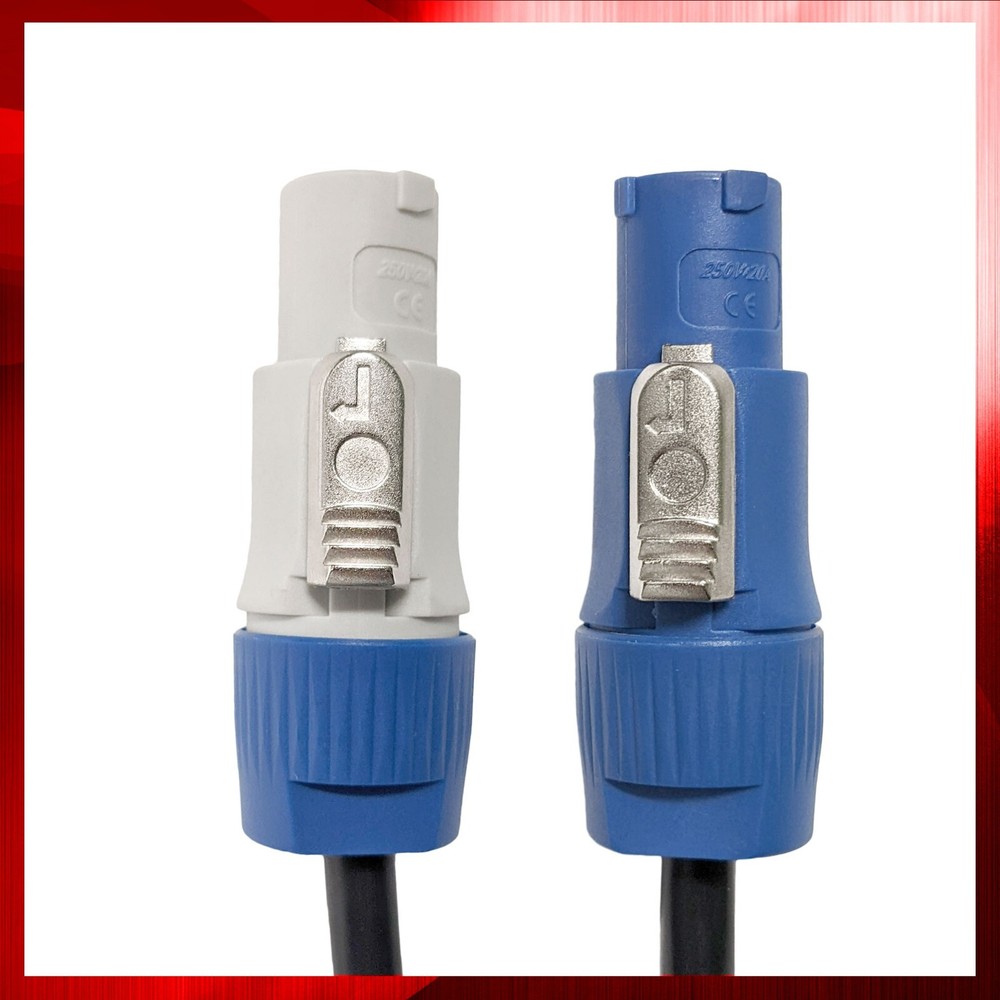 PowerCON to PowerCON Professional Audio Cable