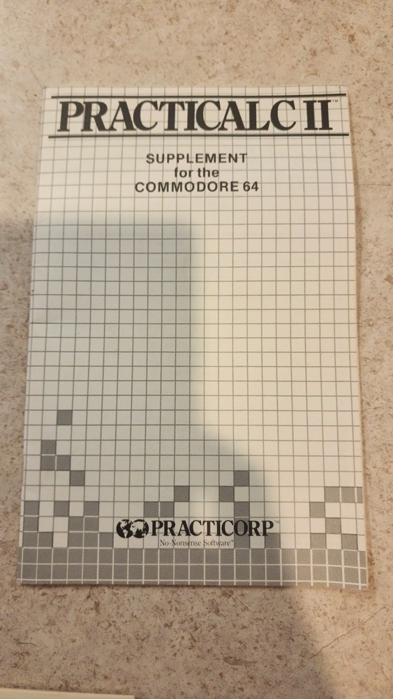 PRACTICALC II PREACTICORP SPREADSHEET PROGRAM MANUALS