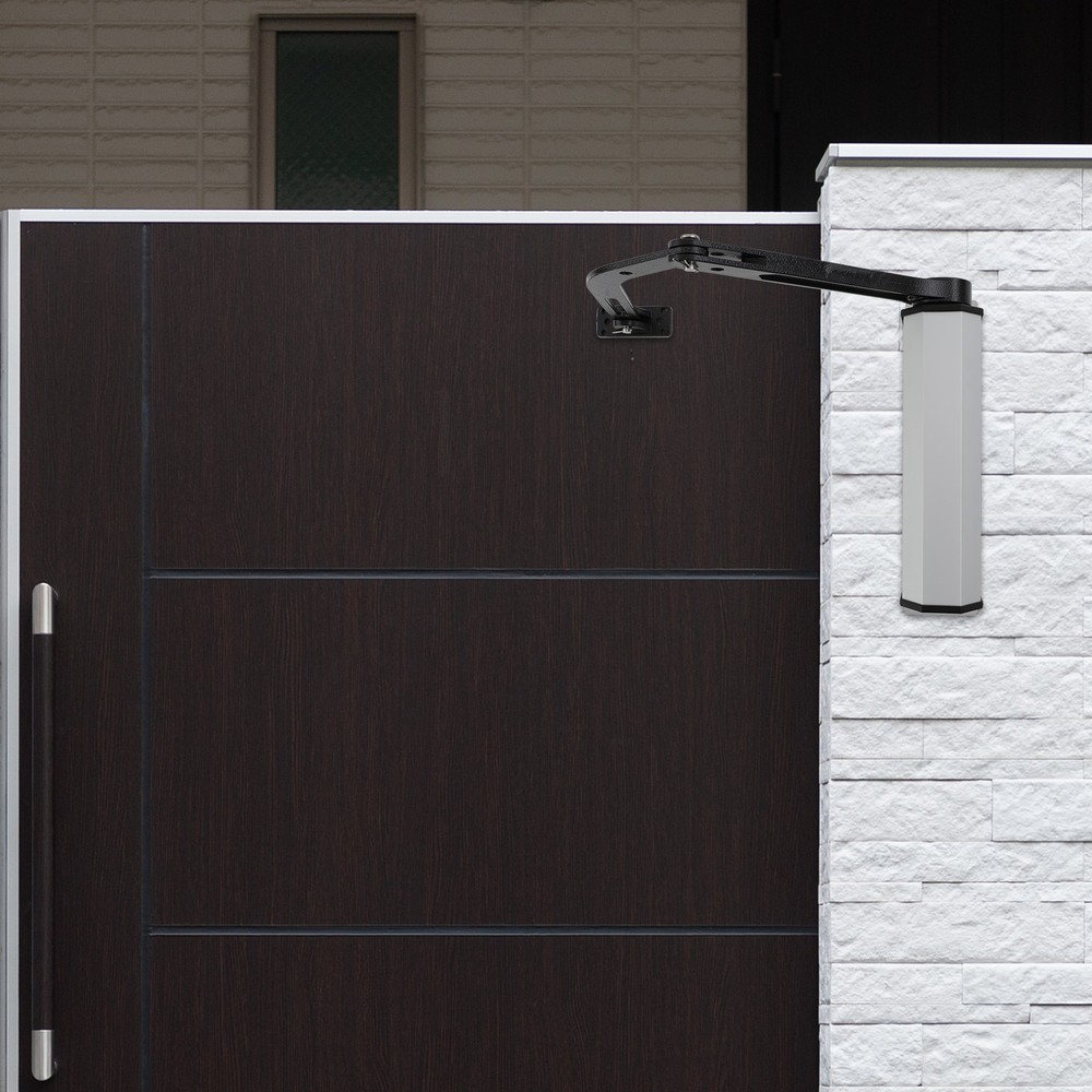 Automatic Swing Gate Opener Electric Door Operator Closer System w/ Remotes