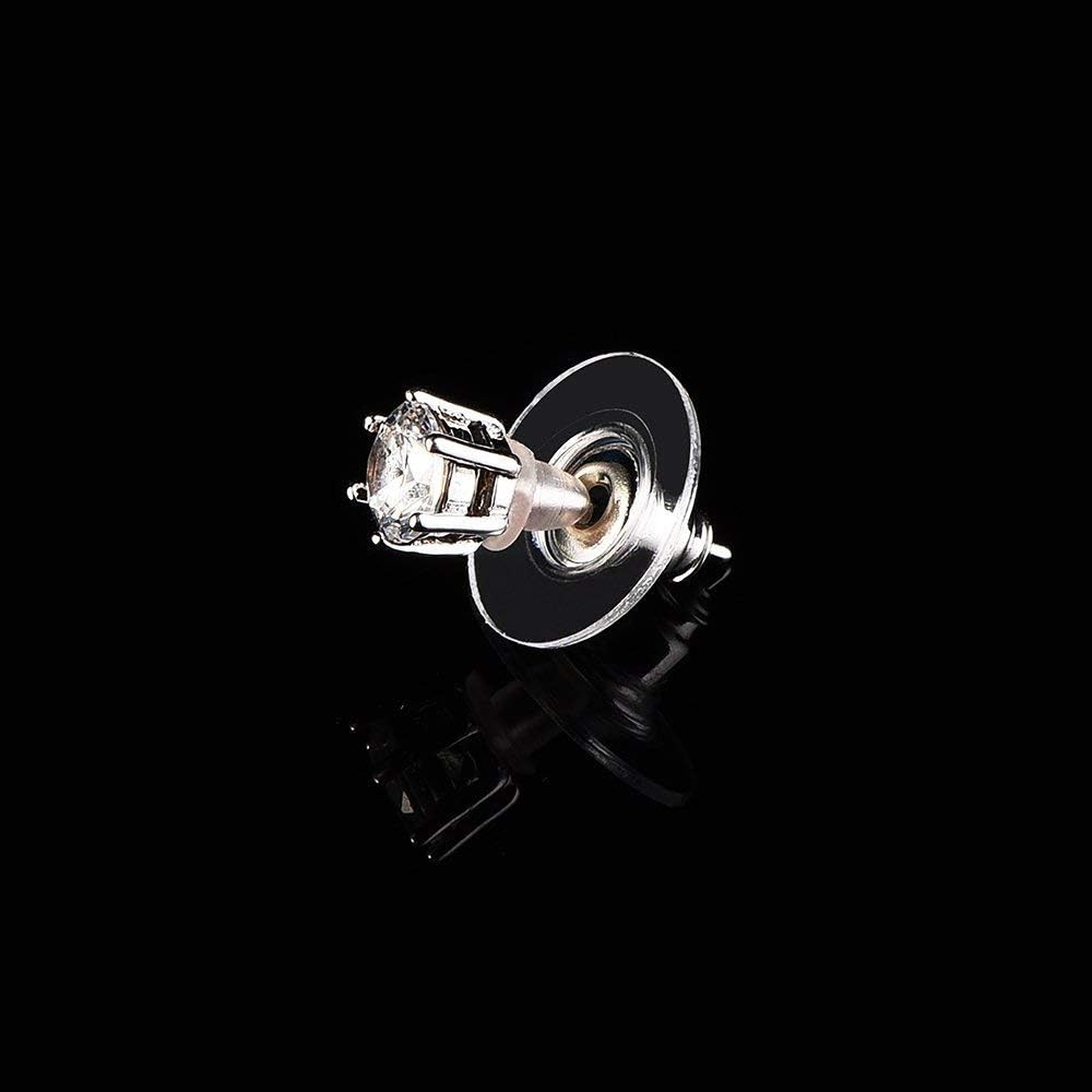200 Pcs Earring Backs for Droopy Ears Backs Replacements Earring Backs for Heavy