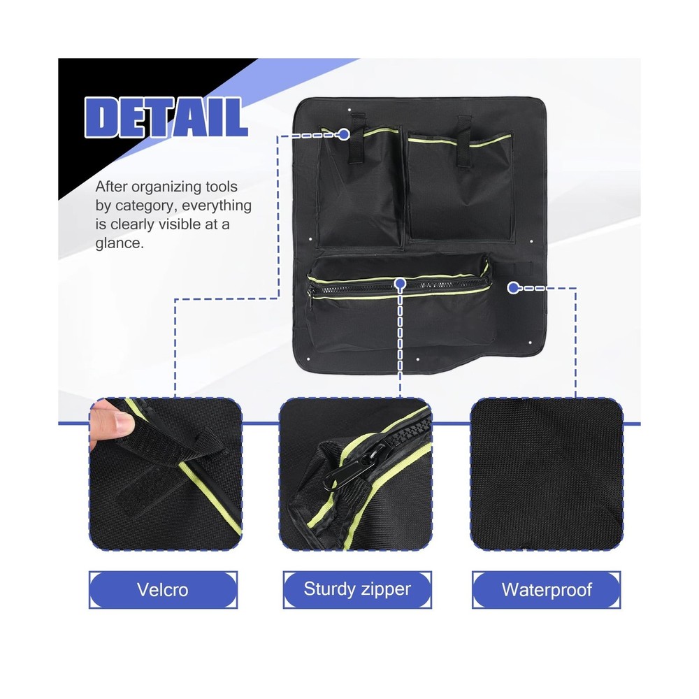 Rear Door LOWER Storage Panels (Pair), Compatible with Ford Transit Custom Ba...
