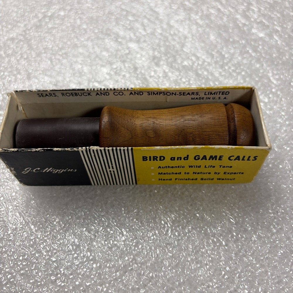 J.C. Higgins Duck Call In Original Box