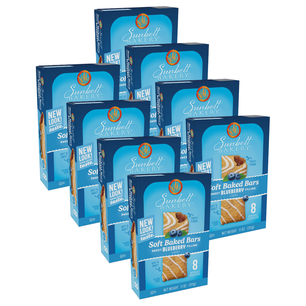 Sunbelt Bakery Blueberry Fruit & Grain Bars, (8-Boxes)