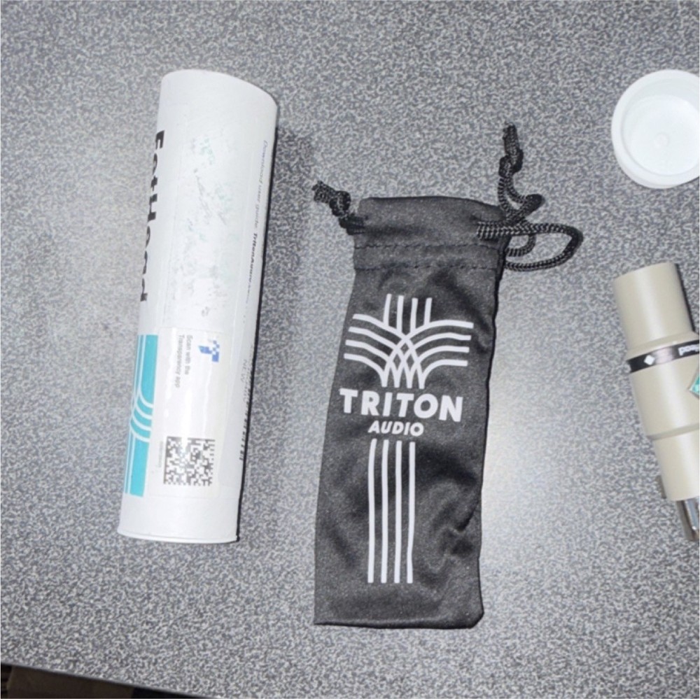 Triton Audio FetHead Microphone Preamp Phantom Power XLR Gray