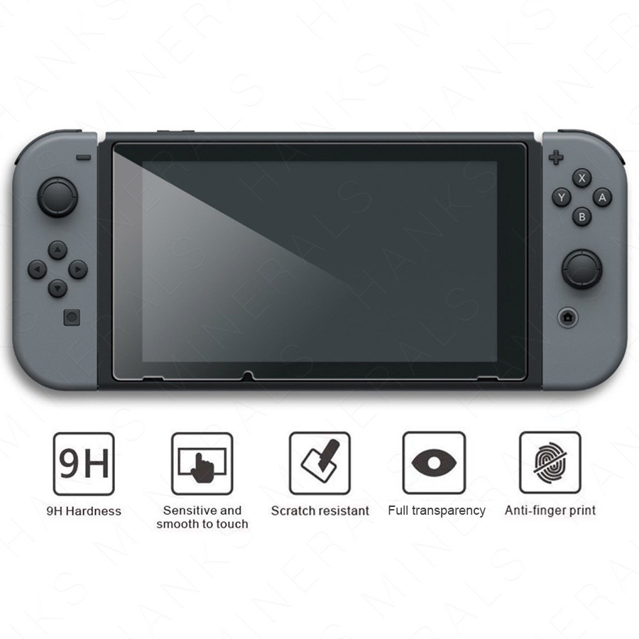 2-Pack Tempered Glass Screen Protector For Nintendo Switch